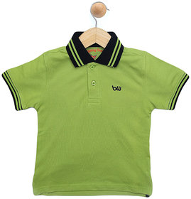 Red Line Kids Solid Polo T-Shirts