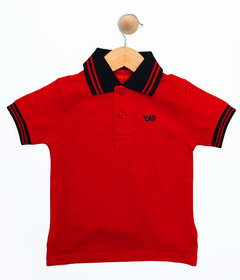 Red Line Kids Solid Polo T-Shirts