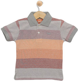 Red Line Kids Solid Polo T-Shirts