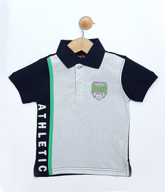 Red Line Kids Solid Polo T-Shirts