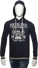 Red Line Navy Full Sleeve Printed Hoody Jacket