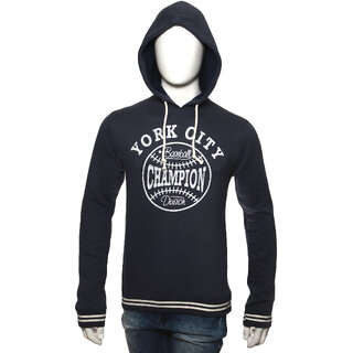 Red Line Navy Full Sleeve Printed Hoody Jacket