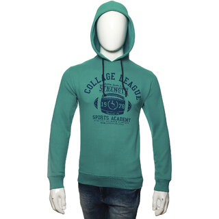 Red Line Green Printed Hoody Jacket