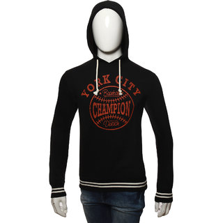 Red Line Black Full Sleevee Hoody Jacket