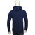 Red Line Blue Slogan Printed Full Sleeve Hoody Jacket