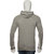 Red Line Grey Full Sleevee Sogan Printed Hoody Jacket