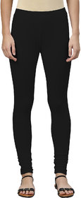 Buy ZIBELL Women's Cotton Lycra Ankle Length Leggings Combo - Comfortable  and Stylish Girl's Legging (Pack of 2 - Maroon, Black) (S)