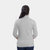 Women's Grey Cotton Blend Sweatshirt By Ww Won Now