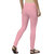 Women's Baby Pink Cotton Blend Leggings By Ww Won Now