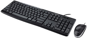 Logitech Media Combo MK200 Full-Size Keyboard and High-Definition Optical Mouse
