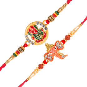 Vighnaharta Pan Ganesh and Vakratund  Rakhi