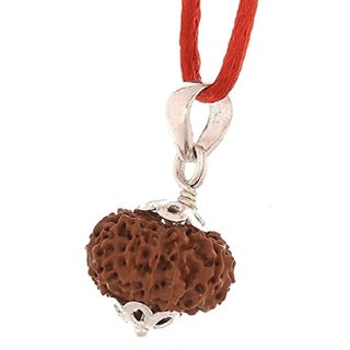                      Lab certified rudraksha beads natural pendant for girls and boys                                              