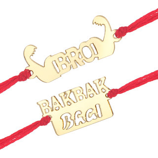 Vighnaharta Bro Fancy and BakBak Bhai Rakhi Vighnaharta Bro Fancy and BakBak Bhai Rakhi