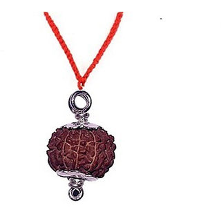                       Rudraksha natural beads pendant certified beads for men and women                                              