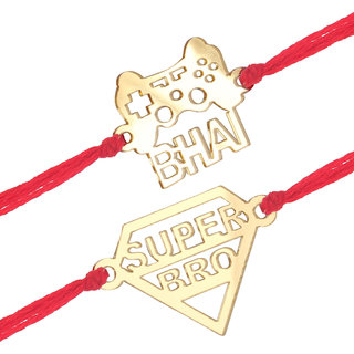 Vighnaharta Gaming wala Bhai and Super Bro Fancy Rakhi Vighnaharta Gaming wala Bhai and Super Bro Fancy Rakhi
