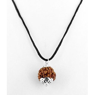                       Rudraksha natural beads pendant certified beads for men and women                                              