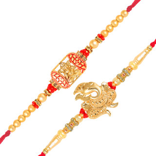 Vighnaharta Lord Ganpati and Sidhivinayak Rakhi Vighnaharta Lord Ganpati and Sidhivinayak Rakhi