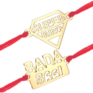 Vighnaharta Super Bro and Bada Bhai Fancy Rakhi Vighnaharta Super Bro and Bada Bhai Fancy Rakhi