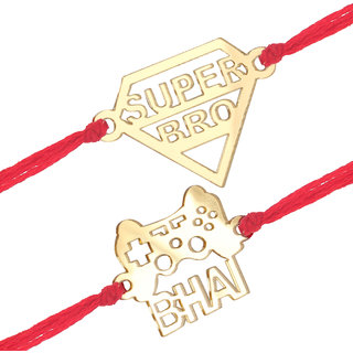                       Vighnaharta Super Bro and Gaming wala Bhai Fancy Rakhi                                              