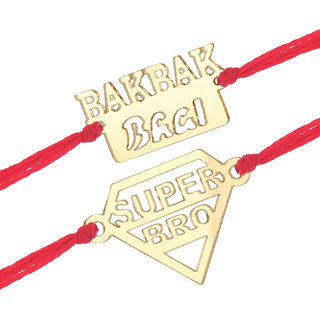                       Vighnaharta BakBak Bhai and Super Bro Fancy Rakhi                                              