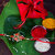 Vighnaharta Heart and Ganesh with Veena  Rakhi