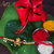 Vighnaharta Heart and Ganesh with Veena  Rakhi