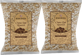 BIOAYURVEDA Chana Dal Roasted With Premium Quality-2 kg (Pack of 2)