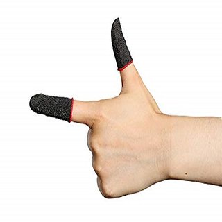 Pubg Anti-Slip Thumb Sleeve, Slip-Proof Sweat-Proof Professional Touch Screen Thumbs Finger Sleeve for Pubg (Pack of 1)