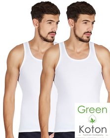 Green Koton - Maxi mens vest (pack of 2)