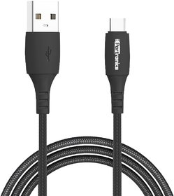 Portronics Konnect A POR-1161 1m Type C USB cable with 3.0A output (Black)