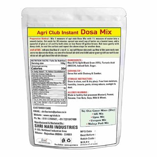                       AGRI CLUB Instant Dosa Mix 450 g                                              