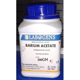 LABOGENS BARIUM ACETATE 500GM LABOGENS BARIUM ACETATE 500GM
