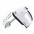 Electric Beater Hand Held High Speed Blender (White)