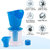 Nose and Cough Steamer 3 in 1 Plastic Steam Vaporizer, Nozzle Inhaler, Facial Sauna, and Facial Steamer Machine