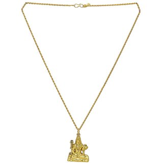 Jaipur Gemstone-gold shivji pendant shivji religious hindu god gold plated pendant for girls and boys Jaipur Gemstone-gold shivji pendant shivji religious hindu god gold plated pendant for girls and boys