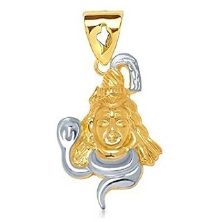                       Ceylonmine-shiva pendant gold plated religious pendant shiva pendant for men and women                                              