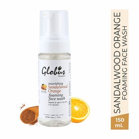 Globus Naturals Sandalwood  Orange Foaming Face wash