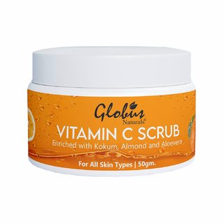                       Globus Naturals Vitamin-C Face Scrub                                              