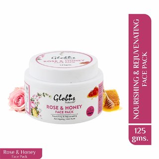                       Globus Naturals Rose  Honey Face Pack                                              