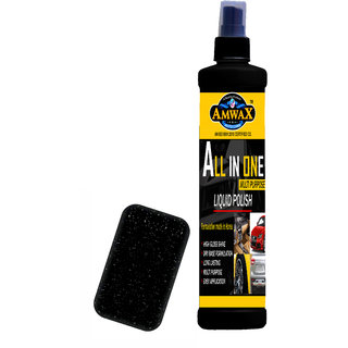 AMWAX ALL IN ONE LIQUID POLISH 320 ML WITH APPLICATOR