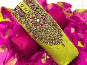 Women Shoppee's Elegant Embroidered - Unstiched Dress Material