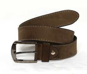 Red Line Men's Brown Leatherite Belt