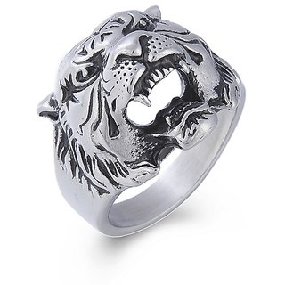 Don & Danny Double Finger silver Ring for Boys & Girls Stainless Steel –  DON AND DANNY