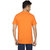 Red Line Orange Crew Neck T-Shirt