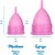 GOLD FLAME Menstrual Cups For WomenLeakage Proof  Infection Free  Made With Medical Grade Silicone