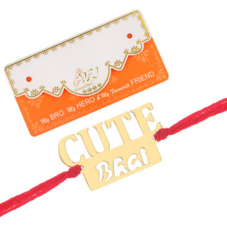 Vighnaharta Cute Bhai Rakhi Fancy VFJ1121RKG Vighnaharta Cute Bhai Rakhi Fancy VFJ1121RKG