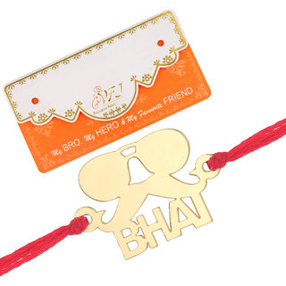 Vighnaharta Swag Wala Bhai Fancy Rakhi VFJ1122RKG Vighnaharta Swag Wala Bhai Fancy Rakhi VFJ1122RKG