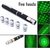 SRISH Green Laser Pointer Pen Beam with Stylish Disco Light (320 nm, Green)  (320 nm, Green)
