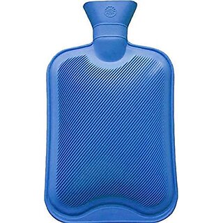                       Hot Water Bottle Bag For Pain Relief Rubber Bottle Heating Pad Non Electric Warm Bag Multi Color                                              