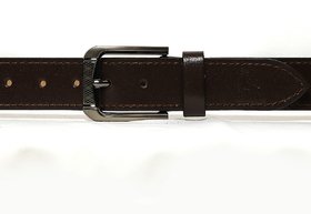 Red Line Men's Brown Leatherite Belt